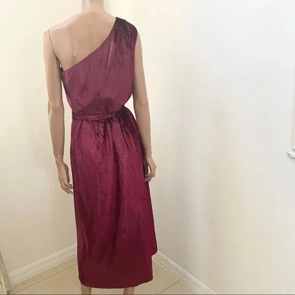 NEW Ted Baker Abinaa one shoulder midi dress XXL - Picture 9 of 16